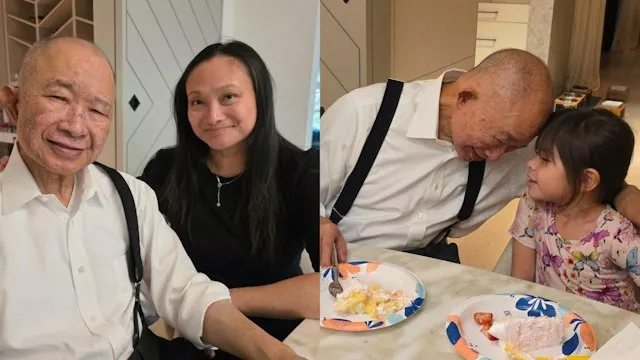 80歲吳宇森近照曝光 在加州慶生 與孫女貼頭溫馨