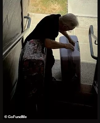 81歲搬行李救妻獲捐70萬美元 竟是擺拍 善款全退